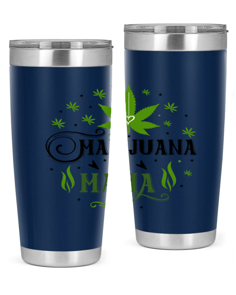 Marijuana Mama 208#- marijuana- Tumbler