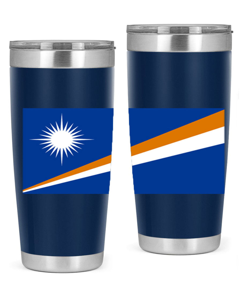 Marshall Islands 90#- world flags- Tumbler