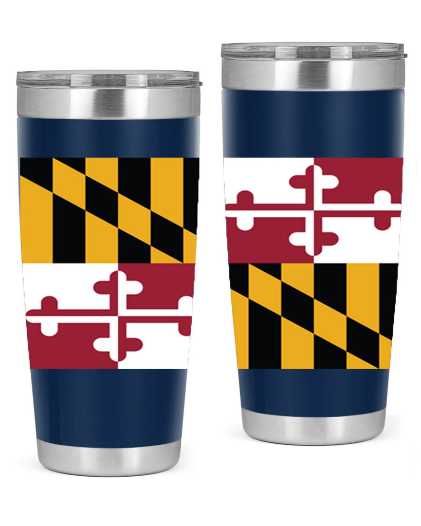 Maryland 32#- Us Flags- Tumbler