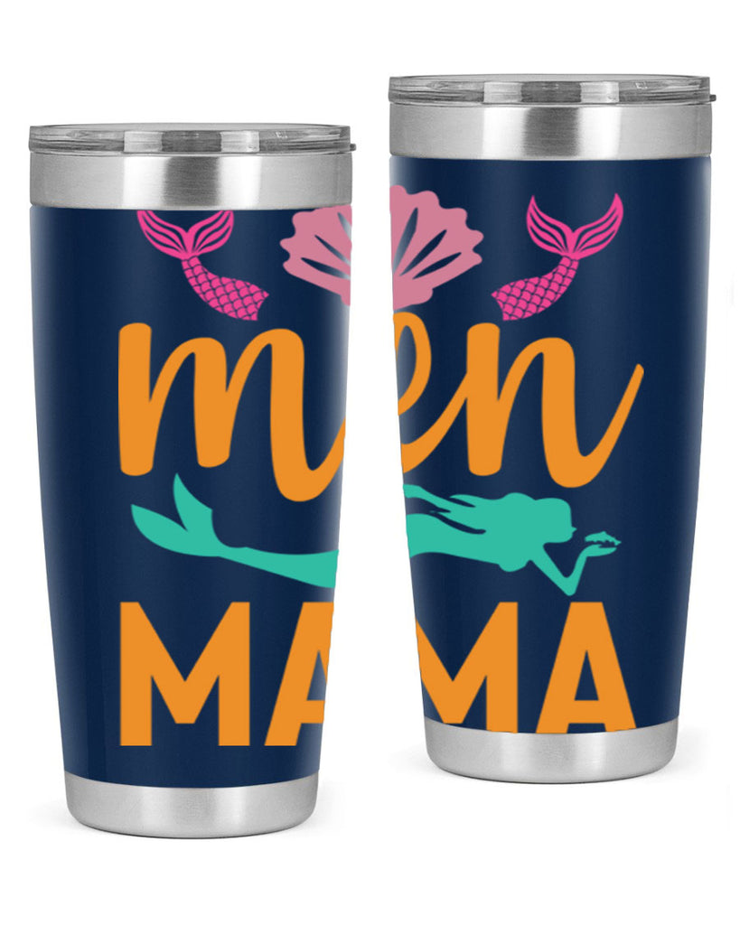 Men Mama Design 318#- mermaid- Tumbler