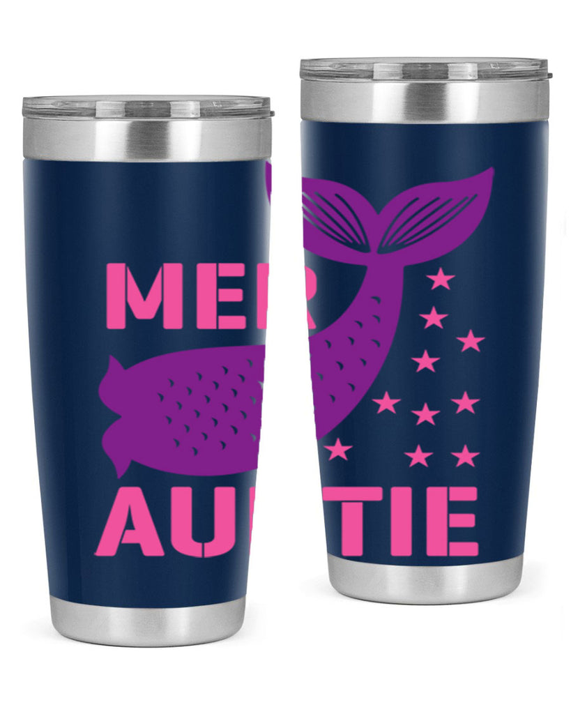 Mer Auntie 320#- mermaid- Tumbler