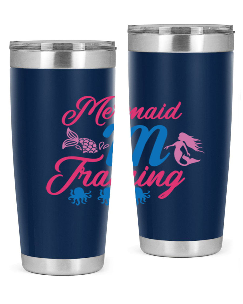 Mermaid In Training 363#- mermaid- Tumbler