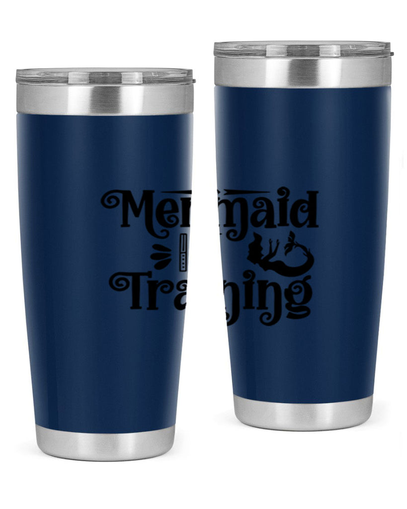 Mermaid In Training 364#- mermaid- Tumbler