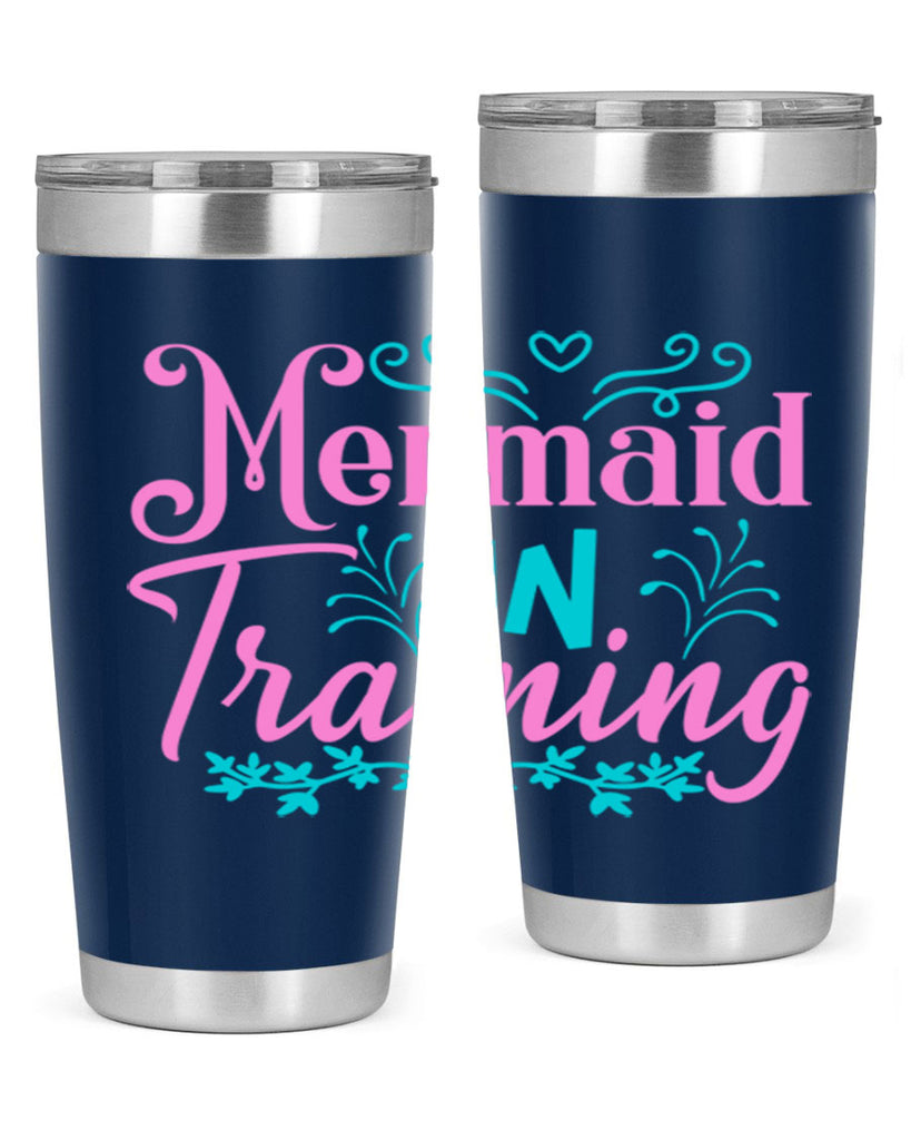 Mermaid In Training 366#- mermaid- Tumbler