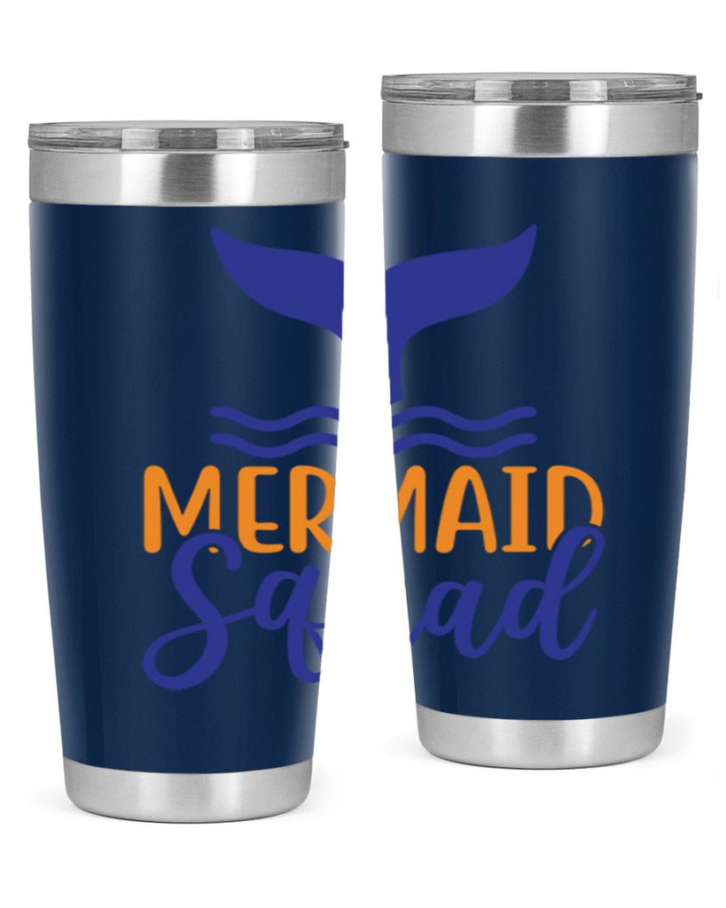 Mermaid Squad 379#- mermaid- Tumbler