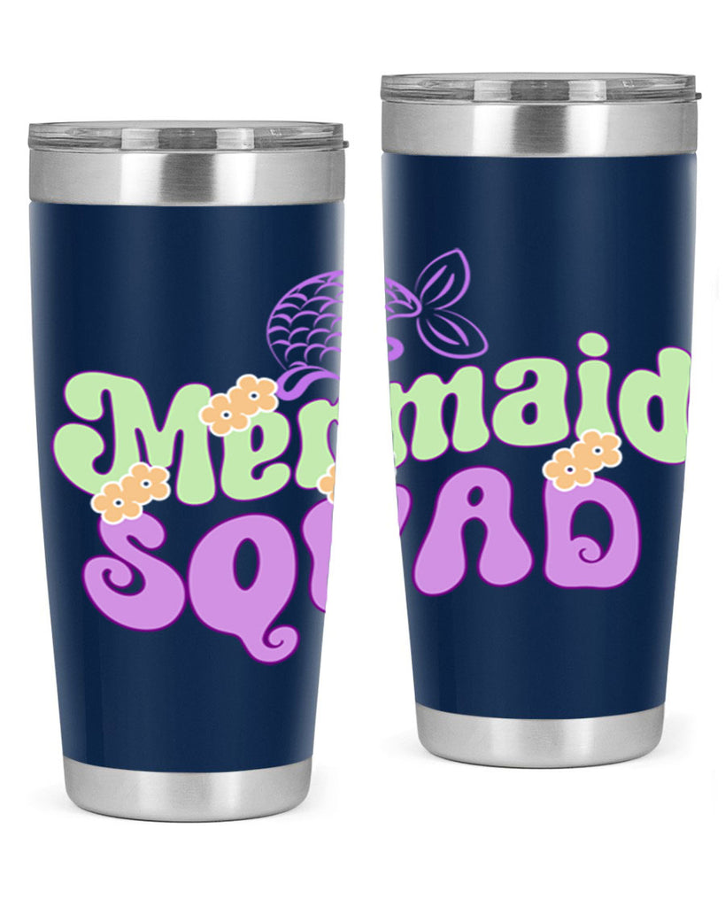 Mermaid Squad 445#- mermaid- Tumbler