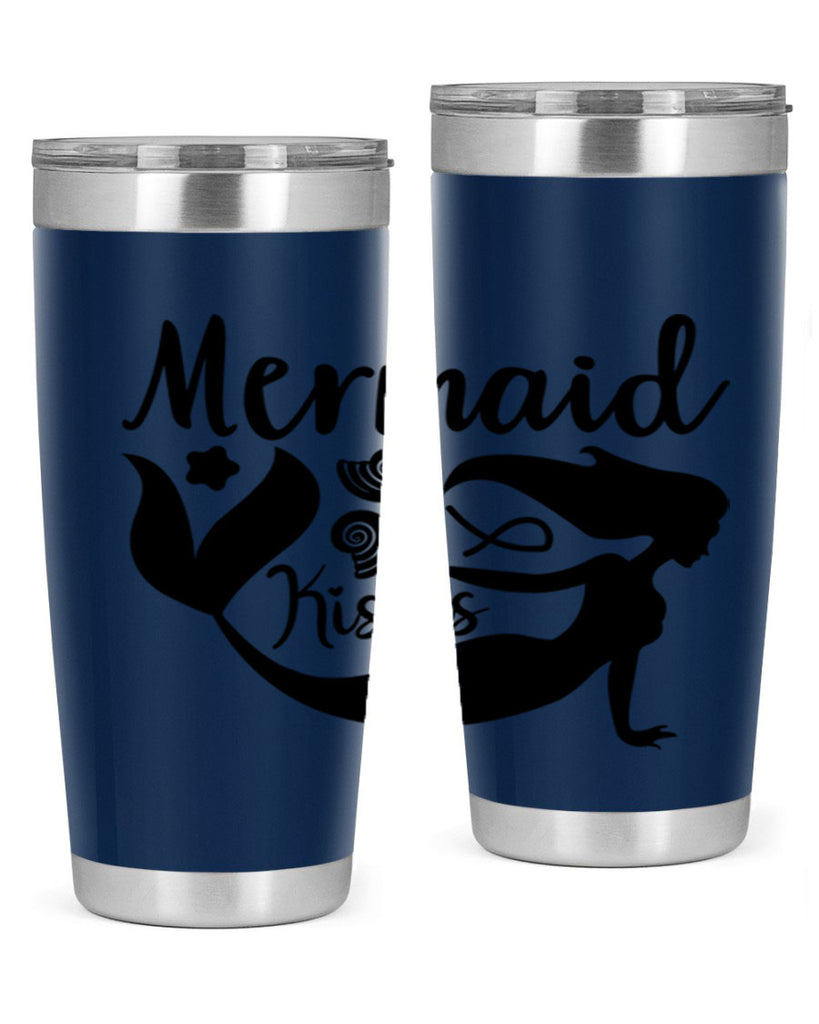 Mermaid kisses design 428#- mermaid- Tumbler