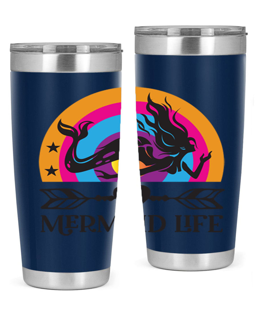 Mermaid life 431#- mermaid- Tumbler