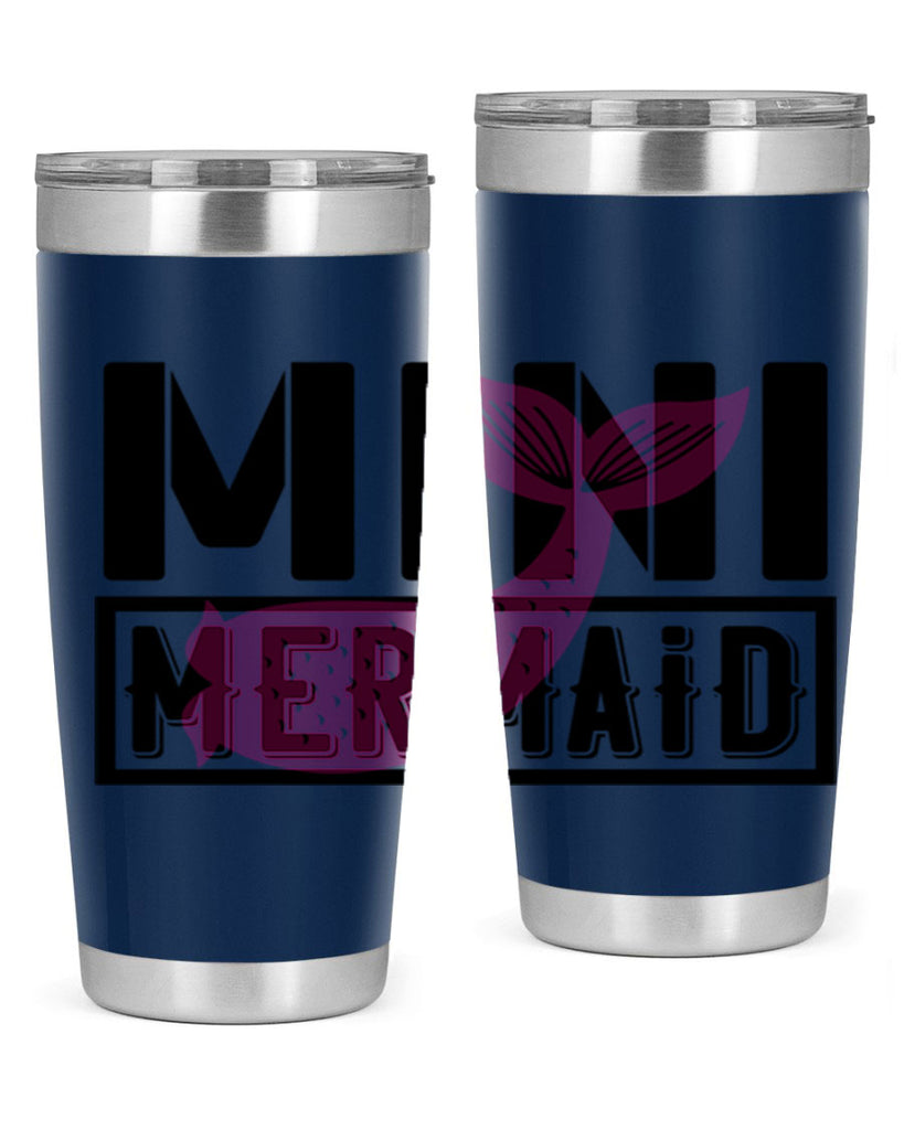 Mini mermaid 504#- mermaid- Tumbler