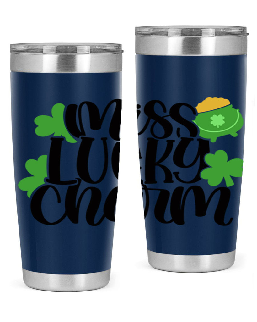 Miss Lucky Charm Style 48#- St Patricks Day- Tumbler
