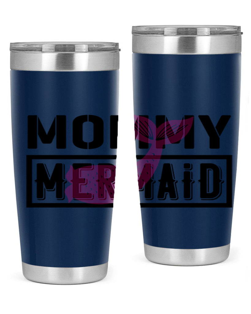 Mommy mermaid 514#- mermaid- Tumbler