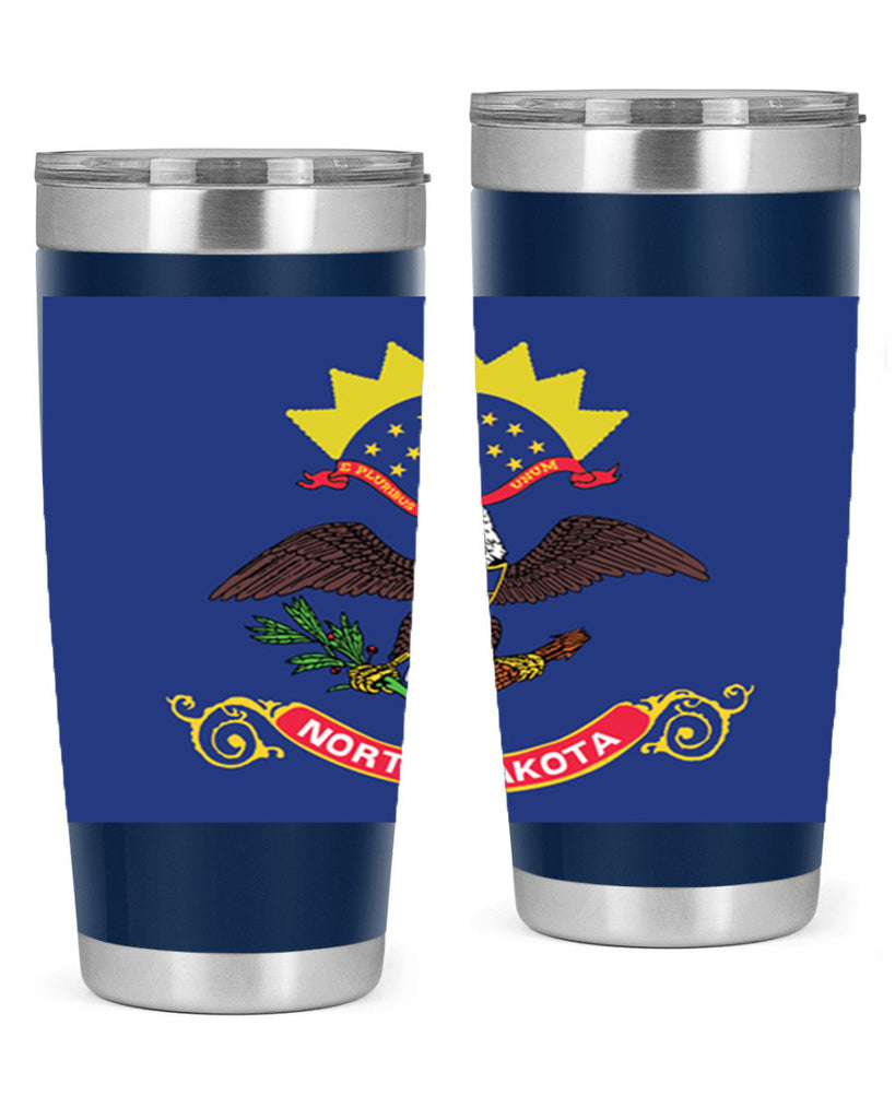 North Dakota 18#- Us Flags- Tumbler