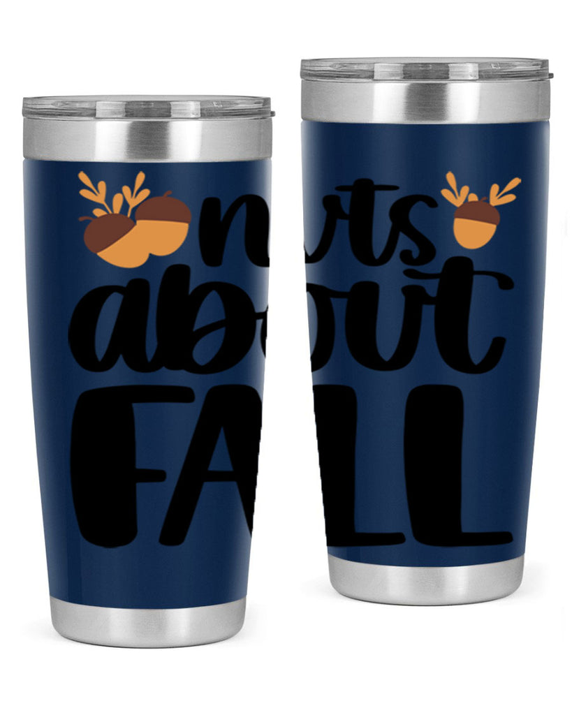Nuts About Fall 503#- fall- Tumbler