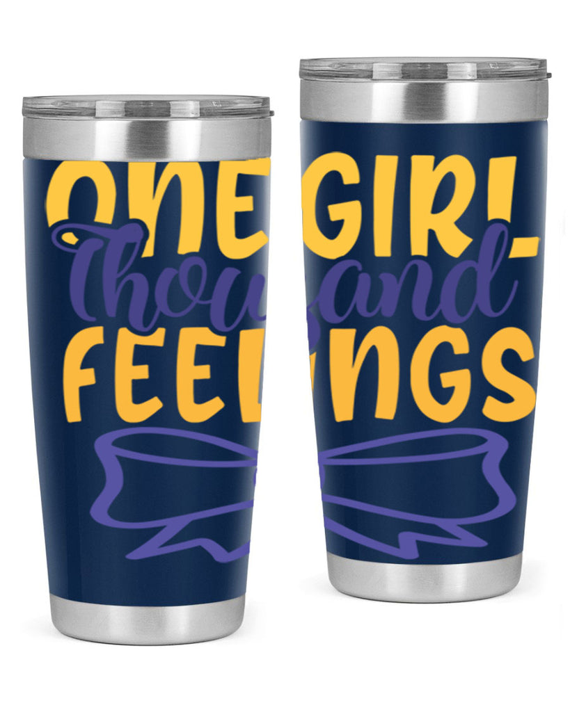 One Girl Thousand Feelings Style 208#- baby- tumbler