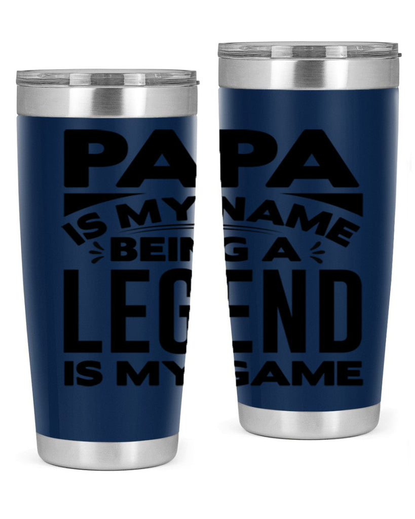 Papa 125#- grandpa - papa- Tumbler