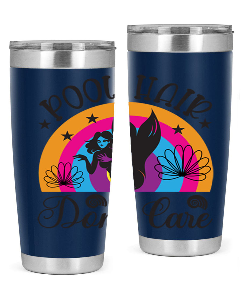 Pool hair dont care 541#- mermaid- Tumbler