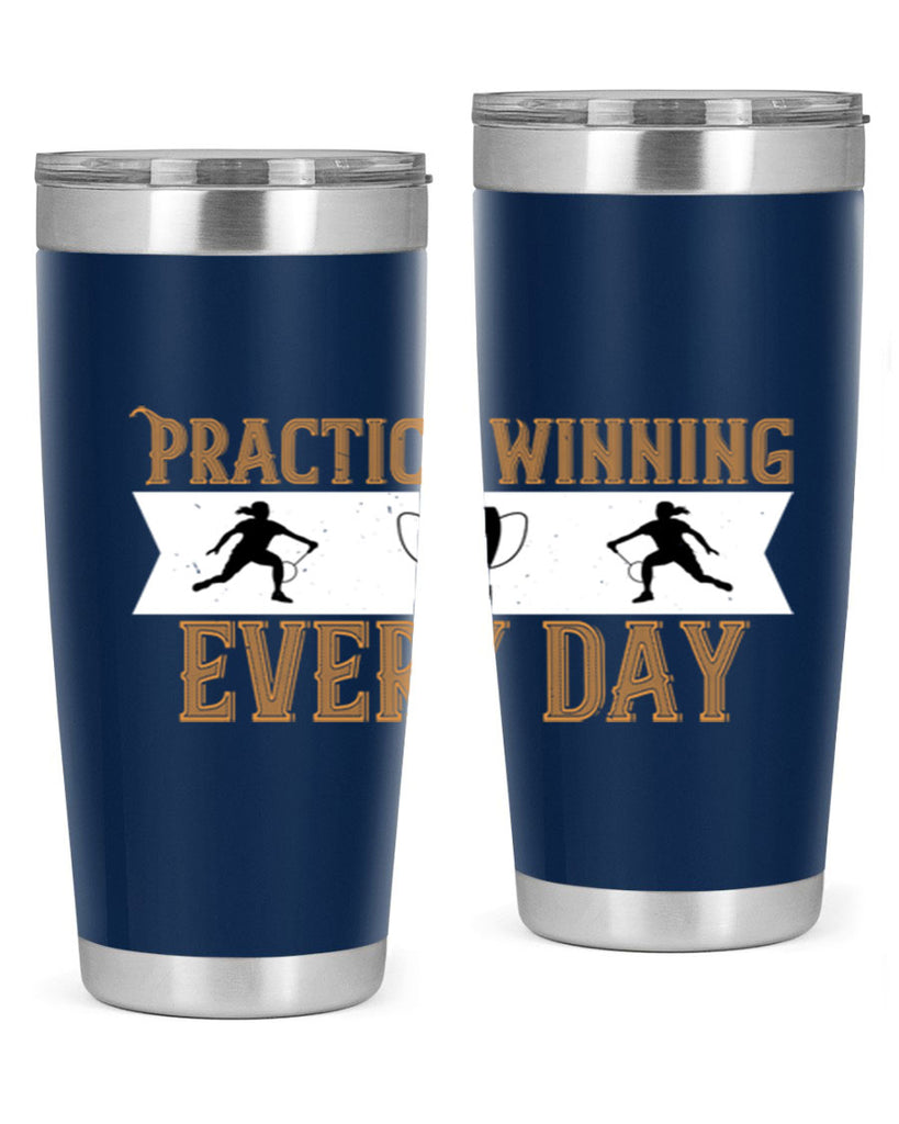 Practice winning every day 1922#- badminton- Tumbler