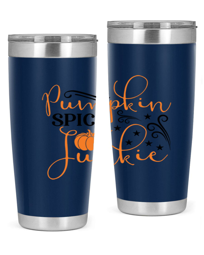 Pumpkin Spice Junkie 549#- fall- Tumbler