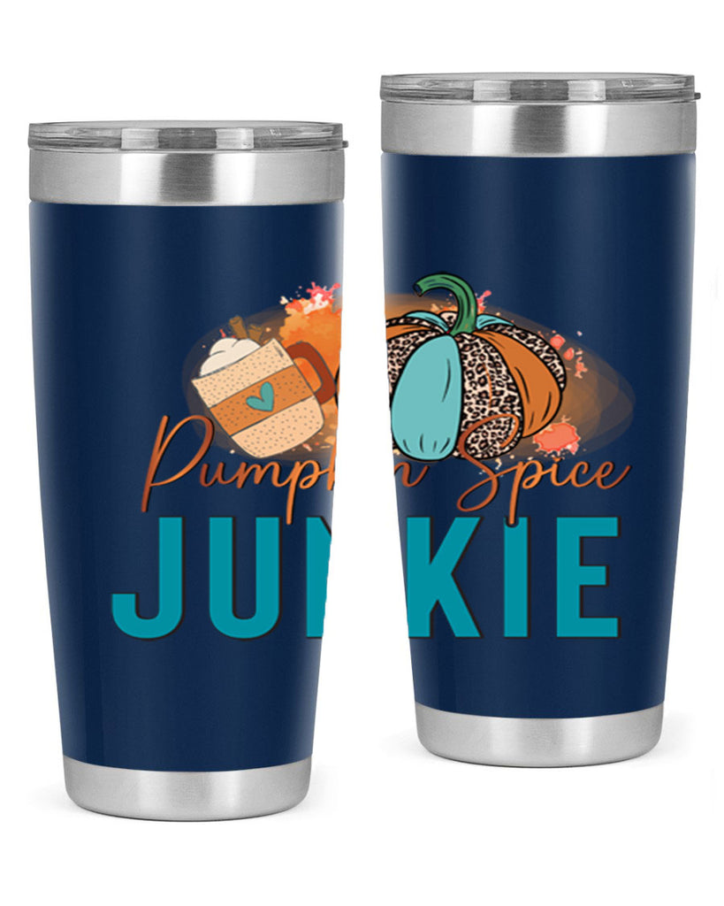 Pumpkin Spice Junkie 550#- fall- Tumbler