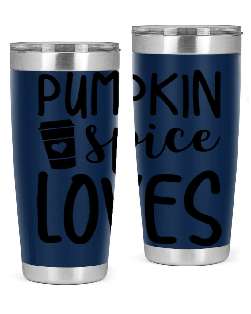 Pumpkin Spice Loves 555#- fall- Tumbler