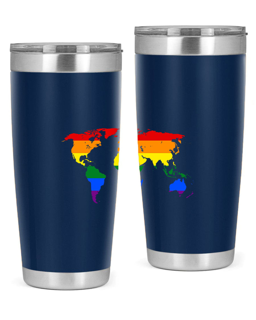 Rainbow World map 3#- lgbt- Tumbler