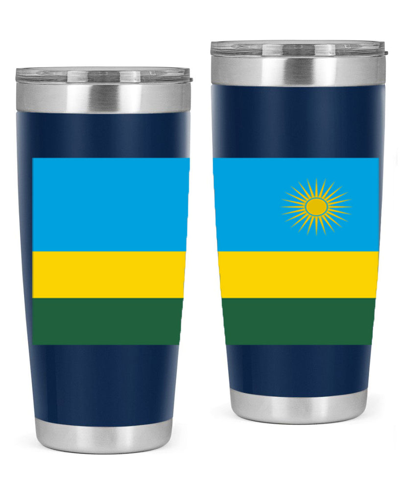 Rwanda 53#- world flags- Tumbler