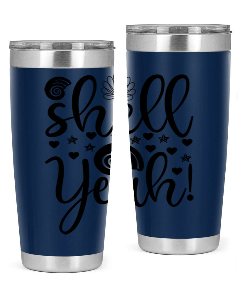 SHELL YEAH design 598#- mermaid- Tumbler