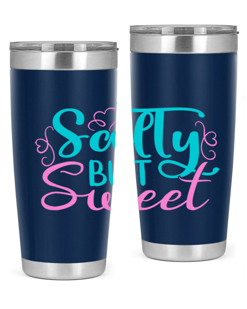 Salty But Sweet 565#- mermaid- Tumbler