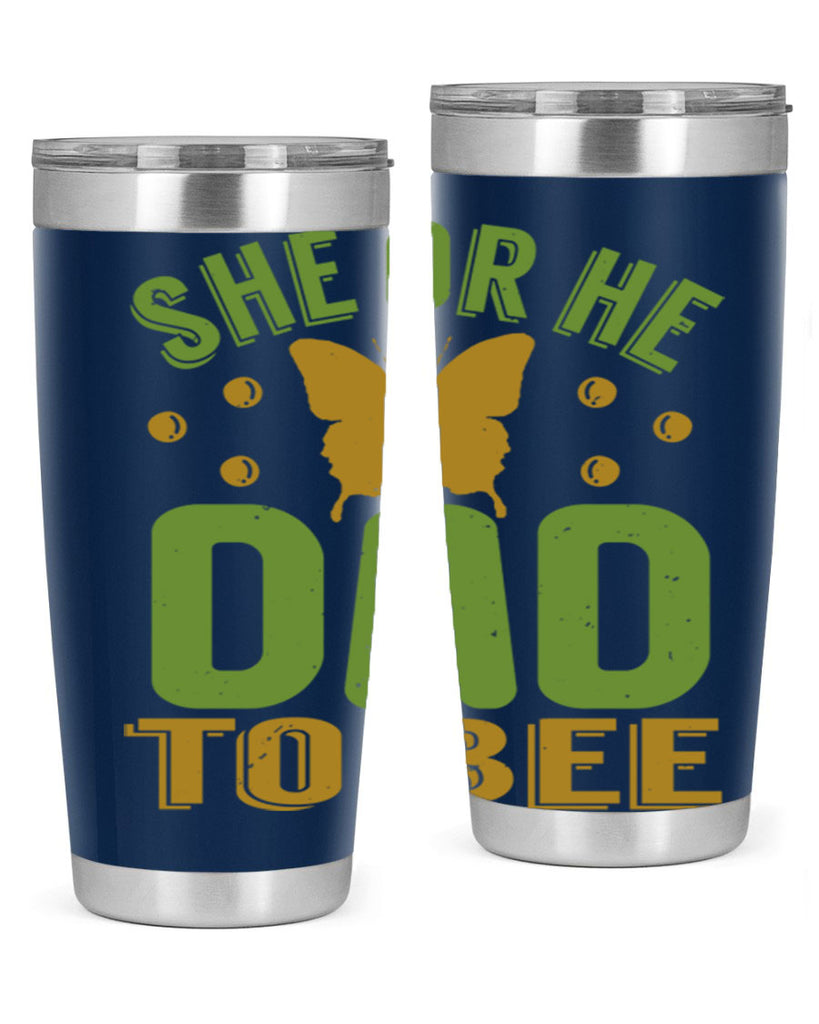 She or He Dad to bee Style 172#- baby- tumbler