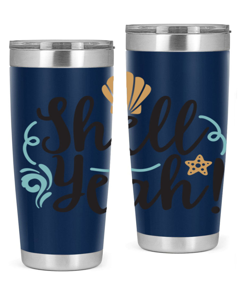 Shell Yeah 592#- mermaid- Tumbler