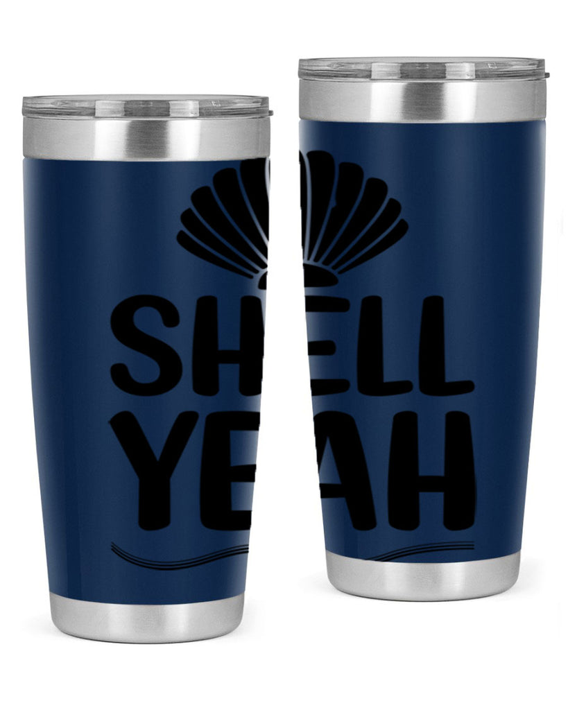 Shell yeah 597#- mermaid- Tumbler