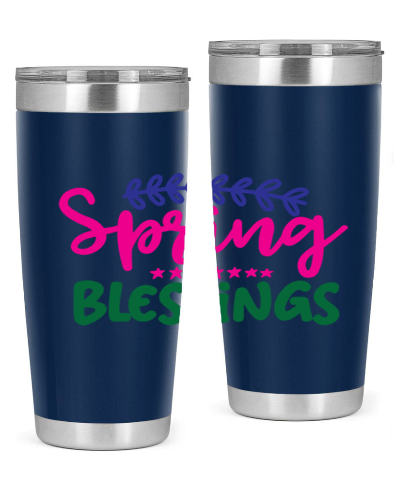 Spring Blessings 419#- spring- Tumbler