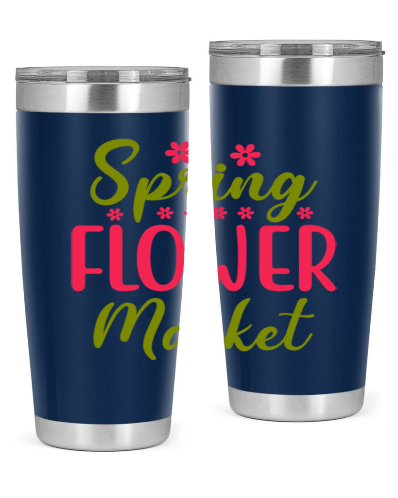 Spring Flower Market 423#- spring- Tumbler