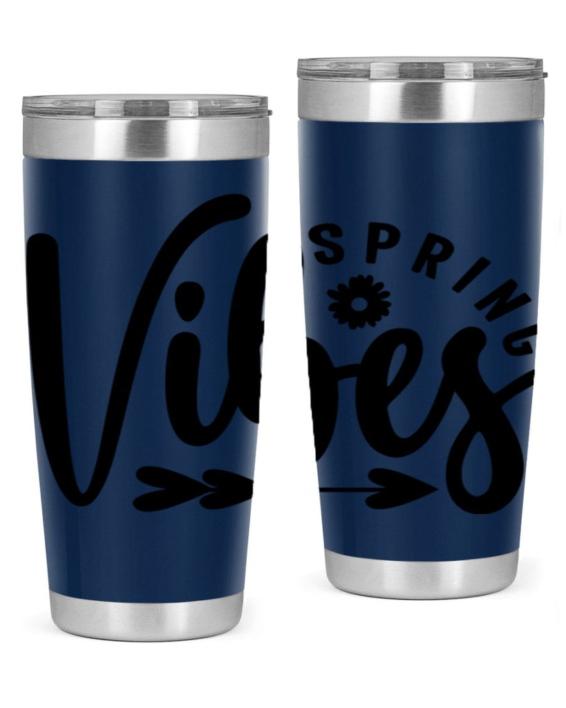 Spring Vibes478#- spring- Tumbler