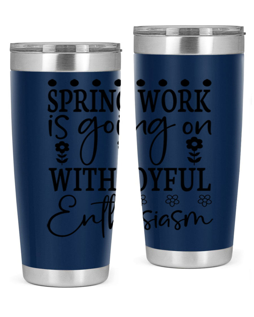 Spring work is going on 521#- spring- Tumbler