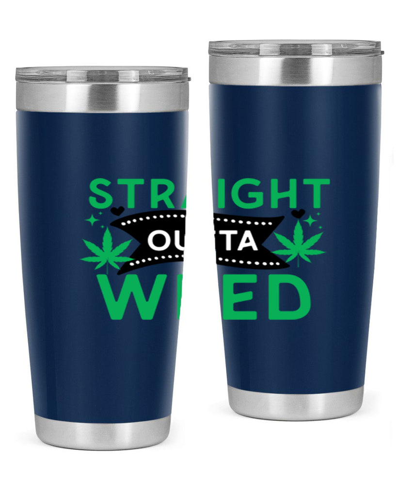 Straight Outta Weed 266#- marijuana- Tumbler