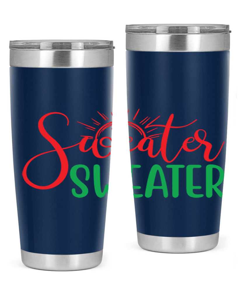 Sweater Weather 583#- fall- Tumbler