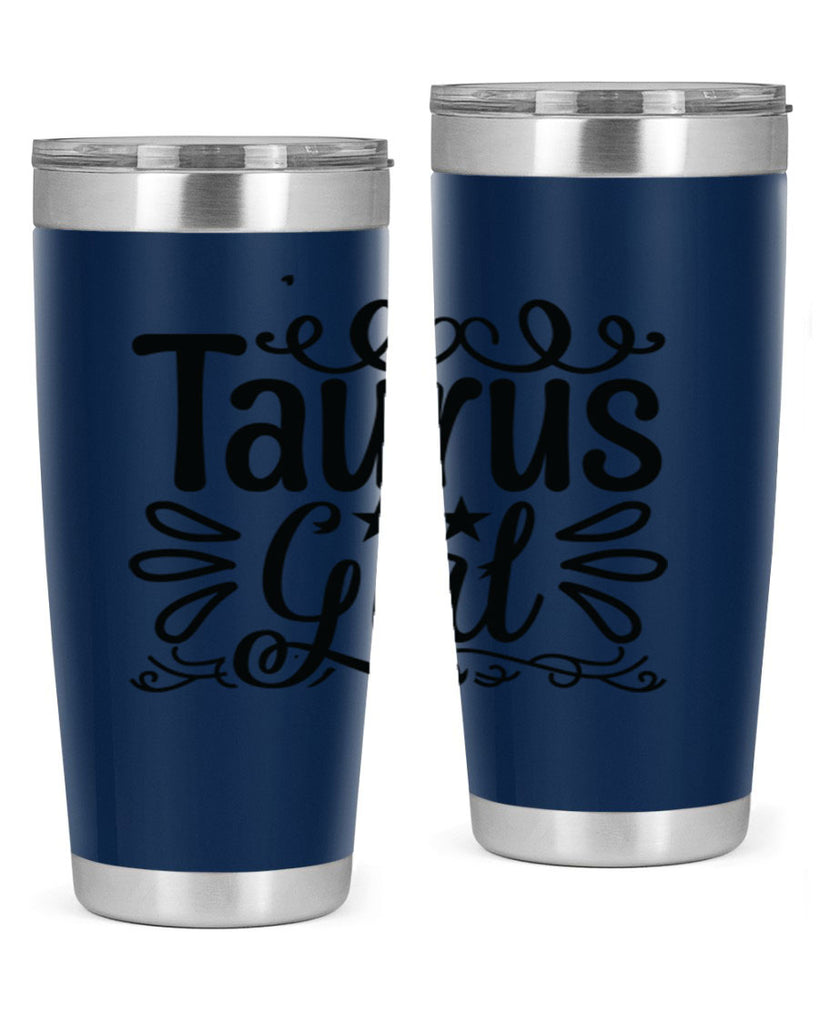 Taurus girl 497#- zodiac- Tumbler