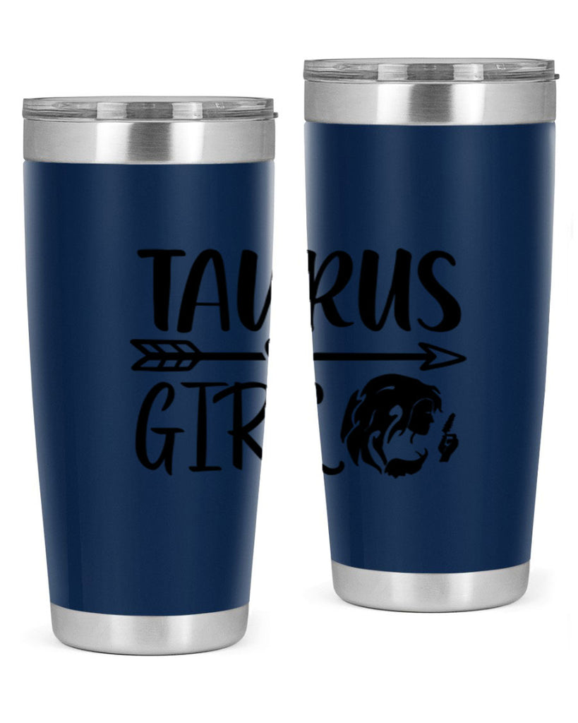 Taurus girl 498#- zodiac- Tumbler