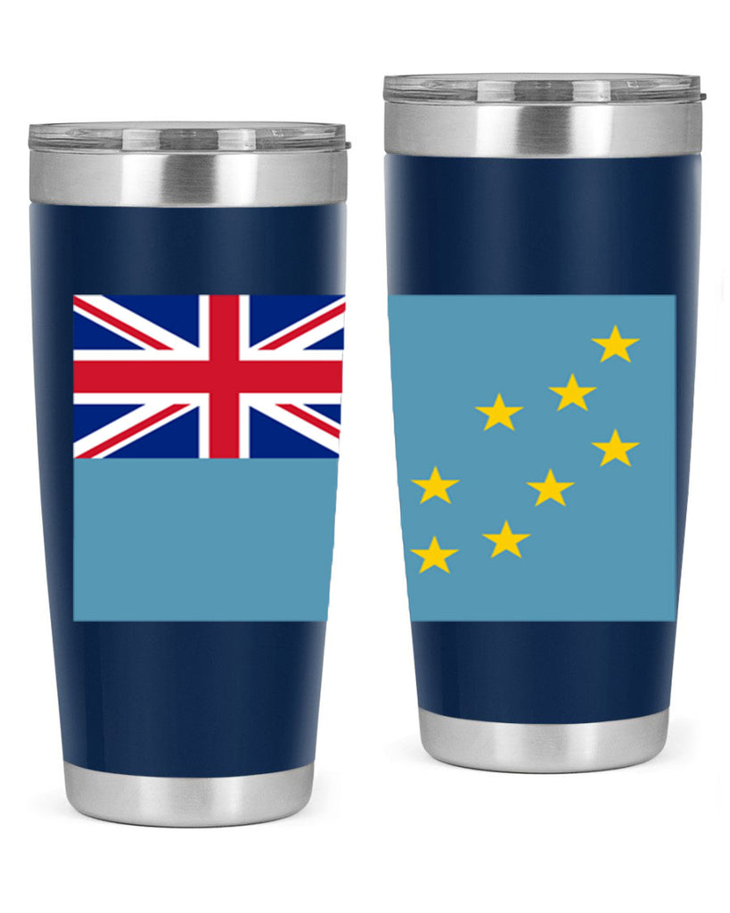 Tuvalu 15#- world flags- Tumbler