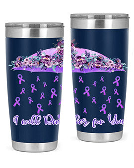 Umbrella Remember AlzheimerS Awareness 218#- alzheimers- Cotton Tank