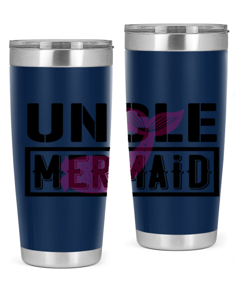 Uncle mermaid 634#- mermaid- Tumbler