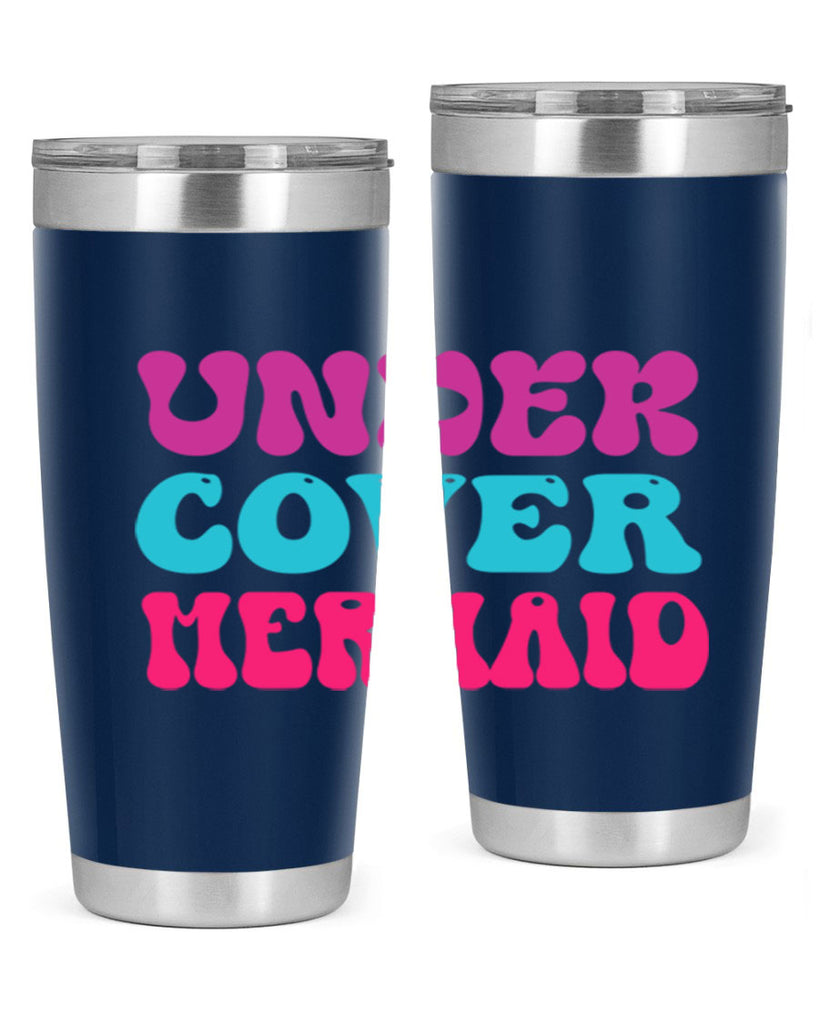 Under Cover Mermaid 635#- mermaid- Tumbler