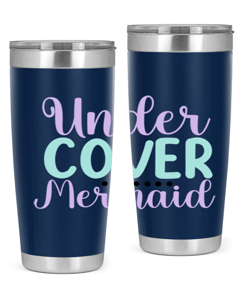 Under Cover Mermaid 639#- mermaid- Tumbler