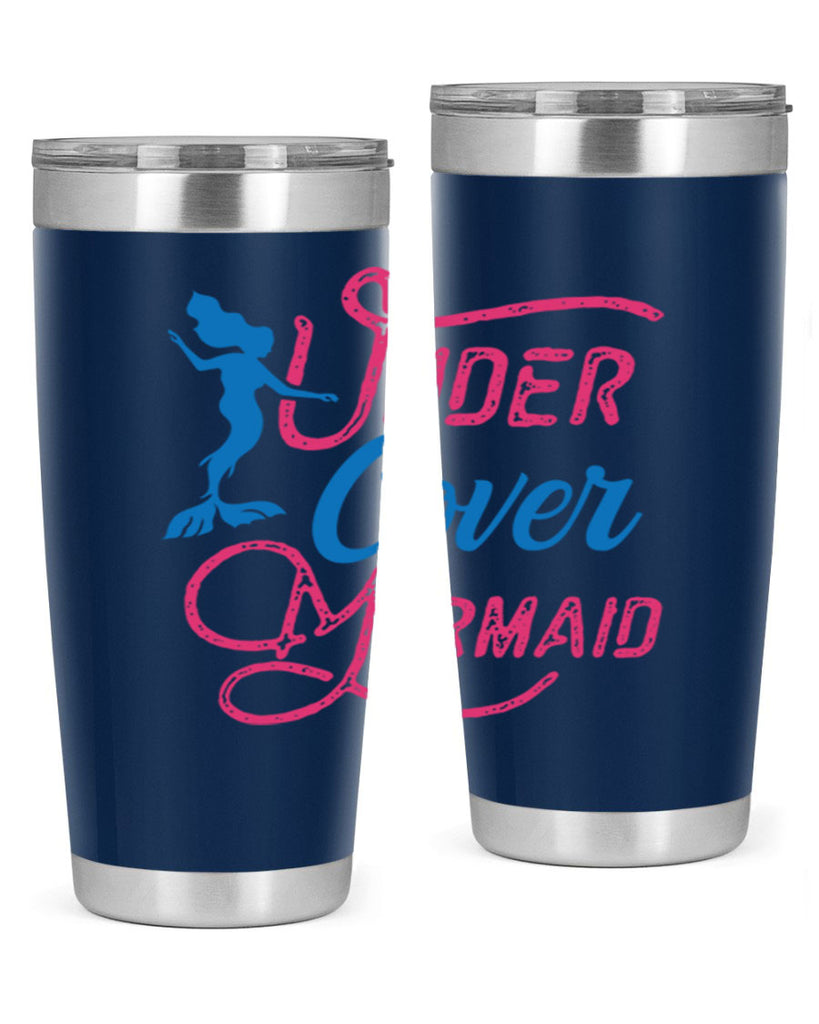 Under Cover Mermaid 640#- mermaid- Tumbler