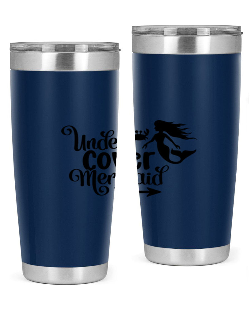 Under Cover Mermaid 641#- mermaid- Tumbler