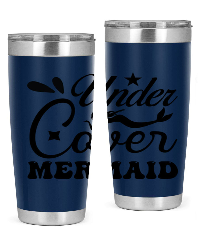 Under cover mermaid 646#- mermaid- Tumbler