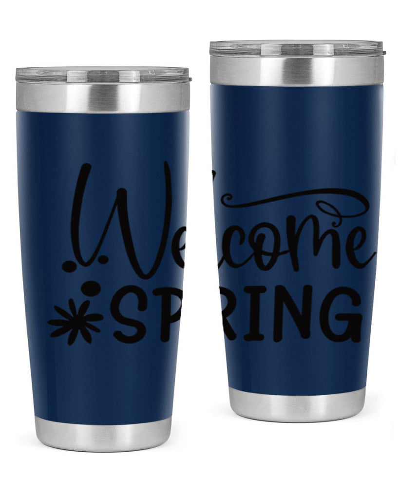 Welcome spring 12#- spring- Tumbler