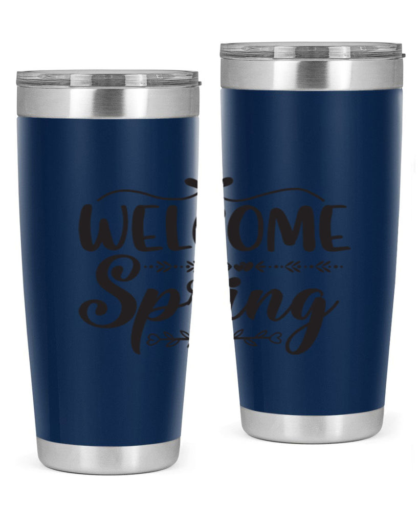 Welcome spring 576#- spring- Tumbler