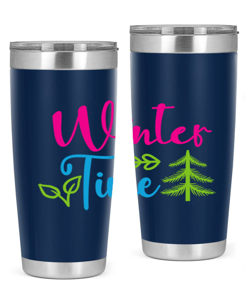 Winter Time 528#- winter- Tumbler